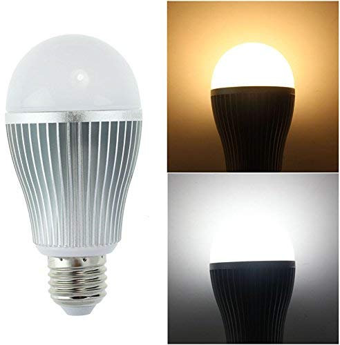 lighteu, Miboxer 9W E27 dual weiß 2,4GHz Fernbedienung LED Glühbirne Dimmbar 9W FUT019