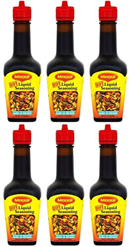 (LOT DE 6) - Maggi - Maggi Liquid Seasoning - Hot | 100ml | LOT DE 6