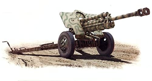 Miniart 1:35 Scale 7.62 cm F.K. 39 German Field Gun Plastic Model Kit (Grey)