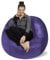 Sofa Sack XL-Das Neue Komforterlebnis Sitzsack mit Memory Schaumstoff Füllung-Perfekt zum Relaxen im Wohnzimmer oder Kinderzimmer-Samtig weicher Velour Bezug in Lila