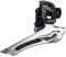 SHIMANO Unisex – Erwachsene Ultegra Umwerfer, Silber, Einheitsgröße, anthrazit