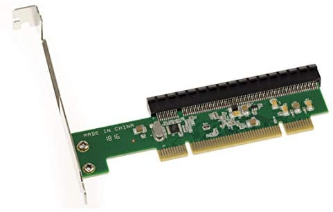 KALEA-INFORMATIQUE PCIe zu PCI Konverter Adapter, um eine PCI Express Karte an einem 32 Bit PCI Port zu montieren, mit PLX Chipset PEX8112.