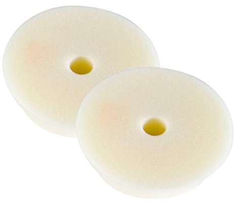 RUPES 2X Polierpad Ultrafine Polierschwamm Pad Weiss Ultrasoft 130-150 mm