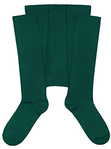 Weri Spezials Herrenstrumpfhose mit Eingriff in mehreren tollen Farben (46-48, grün)