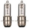 WOOSTAR 12V 35W Motorrad Scheinwerfer P15D Halogenlampe Fernlicht Ersatz für 50ccm 250ccm Taotao ATV Moped Roller Packung mit 2