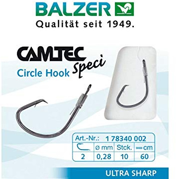 Balzer Camtec Speci Circle Hook Haken, 60 cm