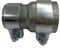 Pipe Reducer Exhaust Adapter Including 2 Mounting Clamps Broadband Clamp Reducer Connector Reducing Connector Pipe Reducer Pipe Connector (Diameter 48 mm to Diameter 55 mm)