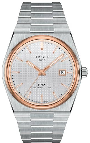 TISSOT Prx Powermatic 80 Men's Silver Watch T137.407.21.031.00