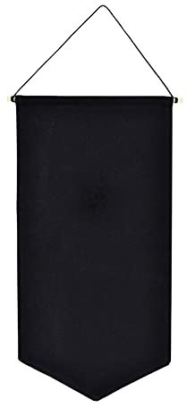 Faderr Pin Display Pennant - Multifunktionale Blanko Leinwand Wimpel für Abzeichen Sammlung - Wand hängen Banner