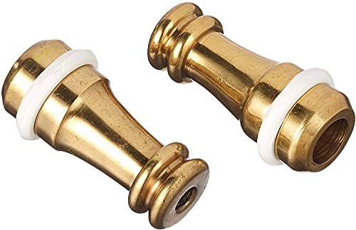 fiXte Solid Brass Curtain Roman Blind Ceiling Light Extractor Fan Cord Pull Handle Switch Pack of 2