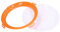 Food Preservation Trays, Cold Meat Container Stackable Reusable Food Storage Containers Fresh Tray Vacuum Preservation Tray with Plastic Lid for Vegetable Fruit Meat Kitchen(Orange)