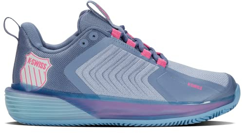 K-Swiss Damen Sandplatz - Tennisschuh Ultrashot 3 HB Blau/Lila