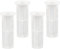 JustYit 4 Stück Wasserfiltereinsatz Wasser Vorfilter Wasserfilter Set Wasserfilter Gartenschlauch für Hochdruckreiniger, Gartenpumpe, Gartenbewässerung, Wohnmobil