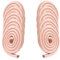 HIMRY® 20 Metri Protezioni Antispigolo, U-Forma Protezioni Schiuma, Sicurezza Vostri Bambini, Protezione Spigolo da Tavolo di Vetro, Extra spesso, Bordi Protezione 10x2M, Rosa, KXD7003 Pink