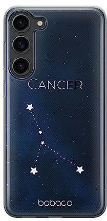 Babaco ERT Group Handyhülle für Samsung S23 Plus Original und offiziell Lizenziertes Muster Zodiac Constellation 004 optimal an die Form des Handy angepasst, hülle aus TPU