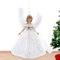 Niktule Weihnachtsbaumspitze Engelshut,Weihnachtsengel Anhänger Hängende Engel Christbaumschmuck,Engel-Anhänger mit Flügel-Ornamenten für Weihnachtsbaum,Baumspitzen-Dekorationen