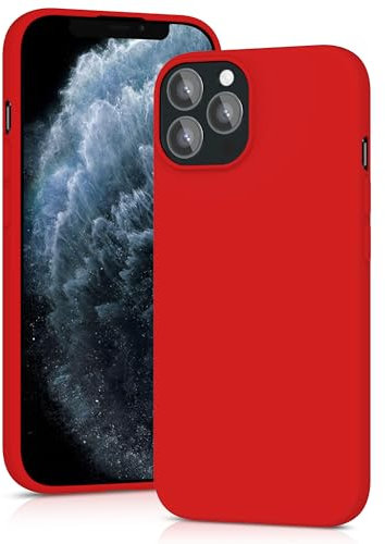 YATWIN Silicone Case for iPhone 11 Pro, Soft-Touch, Shockproof, DustProof, Antiskid Full Body Armour Phone Cover for Apple iPhone 11 Pro - Red