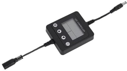 Sarini Fish Tank Light Controller Aquarium Light Timer Analog Sunrise And Sunset Fish Tank Light With LCD Display
