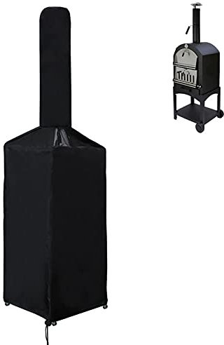Housse De Protection Imperméable pour Four À Pizza | Couverture Four Pizza | Bâche De Protection Four À Pizza | Intempéries Anti-poussière Four À Pizza Barbecue Housse De Pluie 160x37x50x103cm