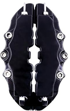 2-Piece Brake Cover for Front and Rear, Brake Cover for Car Styling, 3D Disc Brake Car Covers for Decoration of Wheel Hub Modification