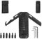 HONZIN Multitools 6 in 1 Folding Multitool, Pocket Size EDC Multi Tool with Rope Cutter, Bottle Opener, Screwdriver, SIM Card Pin, Camping Stainless Steel Multitools with Nylon Pouch, Gifts for Men