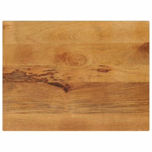 vidaXL Tischplatte 70x50x2,5 cm Rechteckig Massivholz Mango