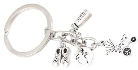 VALICLUD 1stück Carriage Bottle Schlüsselanhänger Kreativer Schlüsselring Zur Dekoration Für Neue Mütter Stilvolles Aus Langlebigem Material Für Taschen Und Schlüssel