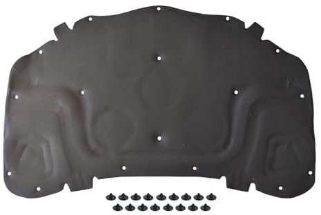 GEPCO Motorhaubendämmung Dämmmatte für MERCEDES GLK X204 2008-2015 mit Clips