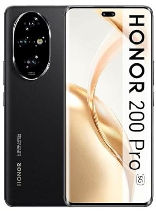 HONOR 200 Pro 5G 12 Go-512 Go Noir (Noir) Double SIM (Reconditionné)