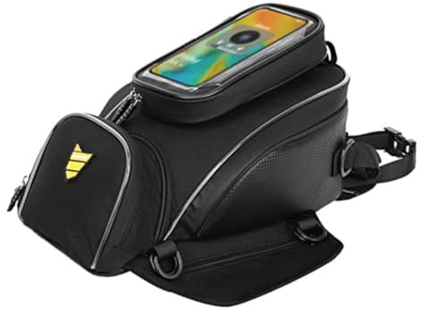 Tankrucksack Motorrad für Aprilia Dorsoduro 750 2008-2017, Wasserdicht Multifunktional Motorrad Tasche Tankrucksäcke mit Klarsichtfenster