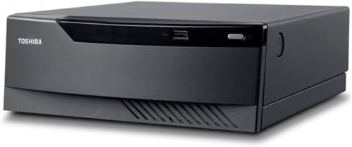 Toshiba 4810-E81 SFF - Ordenador de sobremesa, Intel Core i5-9500, 8 GB de RAM, 256 GB SSD, teclado y ratón, Win11 Pro (Renovado)