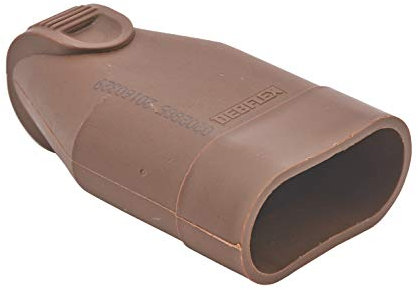 Clavija Hembra 2P 6A Recta Marron