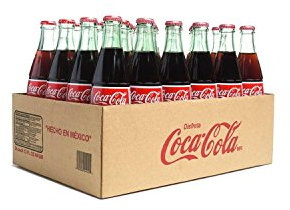 Coca Cola de Mexico (355 ml Glasflaschen, 24 Stück)