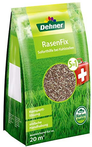 Dehner Saatgut Rasenfix zur Rasenreparatur, 5-in-1 Komplettlösung, 3 kg, für ca. 20 qm