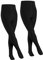 FALKE Unisex Kinder Strumpfhose Family Multipack K Ti Baumwolle dick einfarbig 2 Stück, Schwarz Black 3000, 170-176
