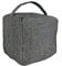 Oypla Herringbone Fabric Heavy Weighted Cube Door Stop Stopper with Handle