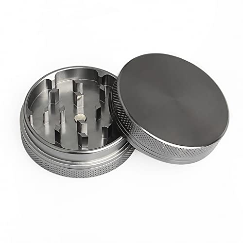 HOMVIDA Picadora de especias Crasher tamaño portátil de 2 pulgadas con tapa magnética