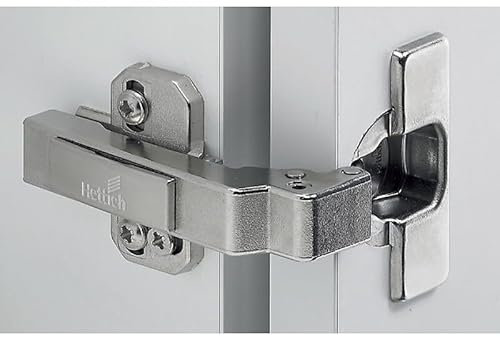 95° unsichtbare Scharniere Intermat 9936 W90 Schraubgehäuse Achsabstand 52 mm Naht 5 mm