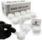 Unihuby Tattoo Dip Cup Kappen, 24pcs Tattoo Einweg Dip Foam Tattoo Farben Dip Cup Caps Tattoo Kappen Tattoo Nadeln Kartuschen Tauchschaum Reinigung Tattoo Dip Kappen Professionelle Tattoo Zubehör
