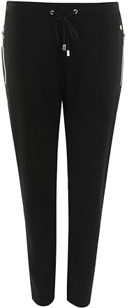hajo Da. Jersey Joggpants mit Taillenzug (DE/NL/SE/PL, Numerisch, 38, Regular, Regular, Marine)