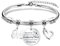 Inspirational Armband Initial M Frauen Mädchen Armband für Mädchen Freunde Schwestern Töchter als Geburtstag Weihnachten Graduierung Memoriable Geschenke (M)