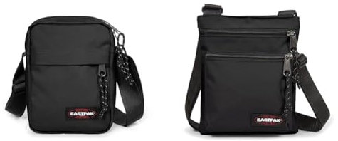 EASTPAK Umhängetasche, 27 L - Schwarz: Umhängetasche mit Utility-Design, Messenger, Damen, Unisex, Schwarz, 27 Liter