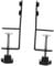 JUMPLAWN 2Pcs Adjustable Table Clamp with Sturdy Rod Stand for Organizing Pegboard Accessories Office Craft Spaces Versatile C Bracket for Desk Shelf Storage