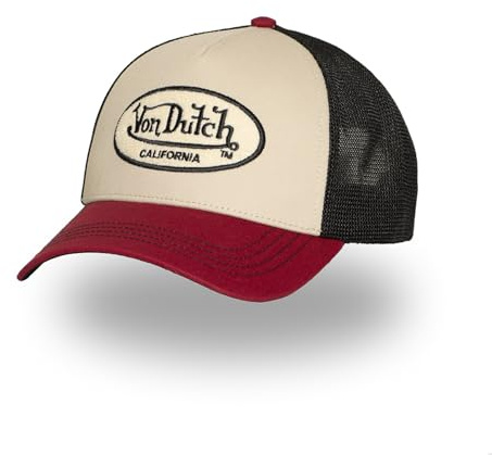 Von Dutch Kappe für Damen und Herren, verstellbar, Trucker-Kappe, Terry