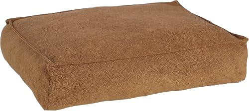 Flamingo Kissen Oana Rechteck Ocker mit Rand 80x60x18cm