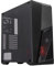 Cooler Master MasterBox K501L - Boîtier PC Moyen tour ATX avec ventilation inclinée, éclairage LED rouge, panneau latéral transparent, configurations de flux d'air flexibles Noir