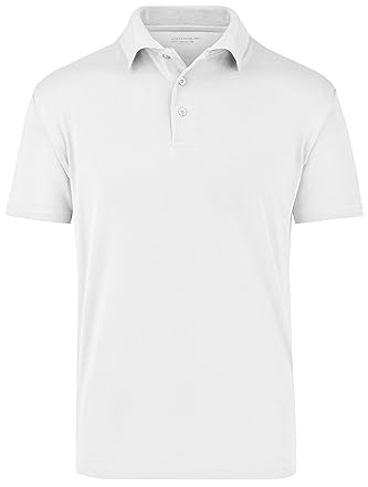 James & Nicholson Cooldry Polo - Atmungsaktives Funktions-Poloshirt für Damen und Herren | Farbe: white | Grösse: L