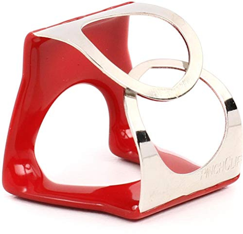 William Feldman PCR Studio Pinch Clip, Red, 3 Pieces