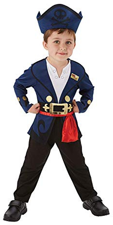 Rubie's Offizielles Piratenkostüm Jake und die Nimmerland-Piraten, Kindergröße, Kleinkind