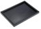 Holz Serviertablett Rechteck Früchtetee Frühstücksteller für Home Hotel Cafe Coffee Kantinen Schwarzlack(30 * 20 * 2cm)